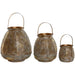 Комплект подложки за маса Home ESPRIT Златен Метал 25 x 25