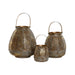 Комплект подложки за маса Home ESPRIT Златен Метал 25 x 25