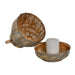 Комплект подложки за маса Home ESPRIT Златен Метал 25 x 25
