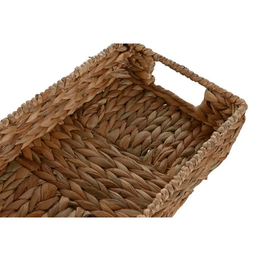 Комплект Подноси Home ESPRIT Естествен Тропически 40 x 26 x