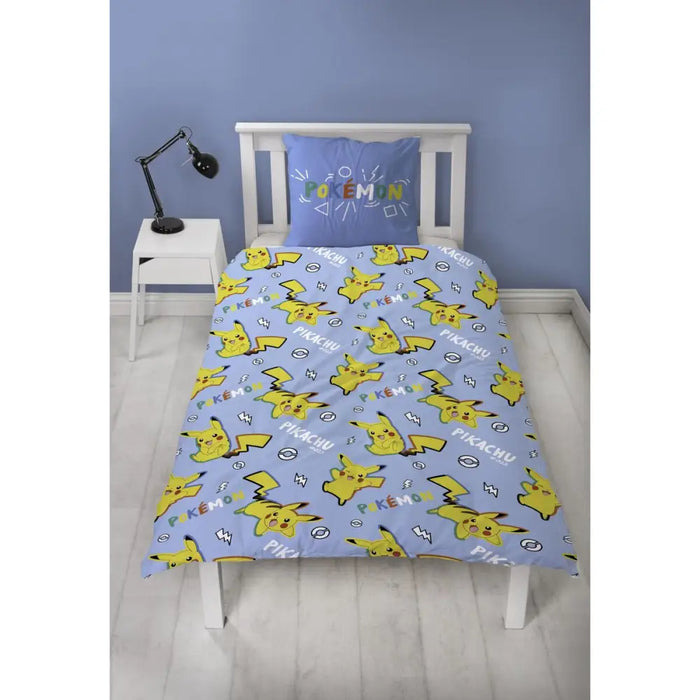 Комплект покривка за завивка Pokémon Син 2 Части