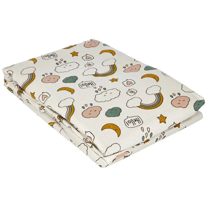 Комплект покривка за завивка TODAY Бял Единично легло 140 x