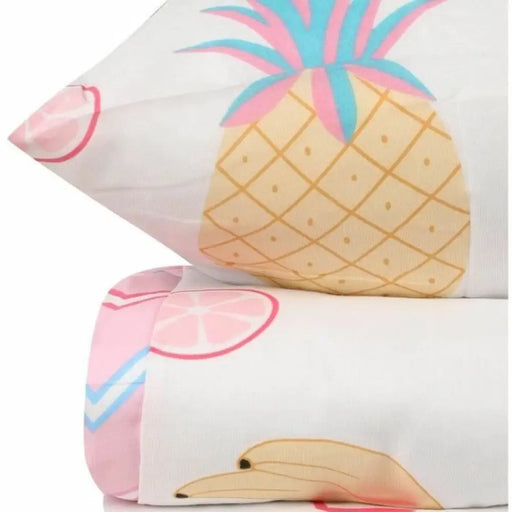 Комплект покривка за завивка Бял 200 легло 3 Части