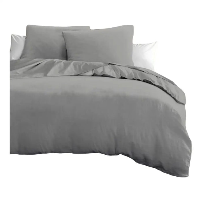 Комплект покривка за завивка HOME LINGE PASSION Светло сив