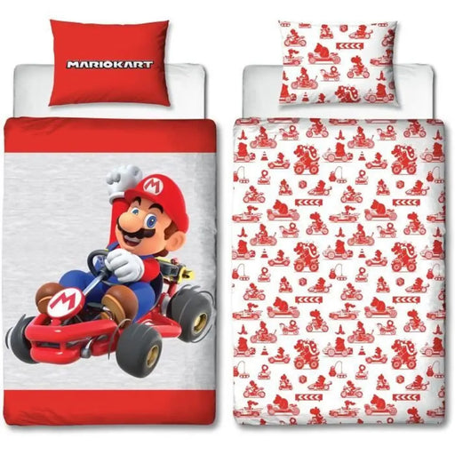 Комплект покривка за завивка Mario Bros Многоцветен 140