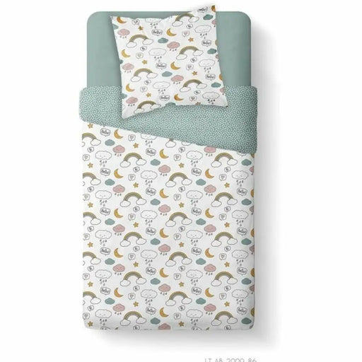 Комплект покривка за завивка TODAY Бял Единично легло 140 x