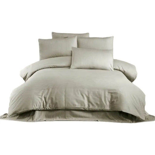 Комплект покривка за завивка Бежов 200 легло 3 Части