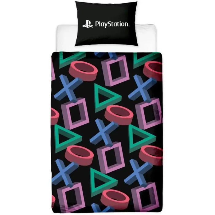 Комплект покривка за завивка Playstation Многоцветен 140