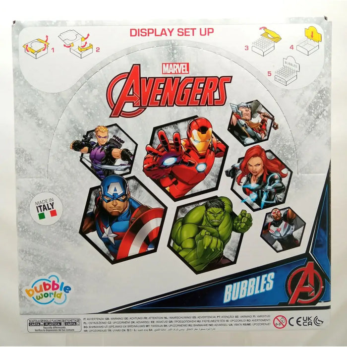 Комплект помпони The Avengers 3,8 x 11,5 x 3,8 cm (6 броя)