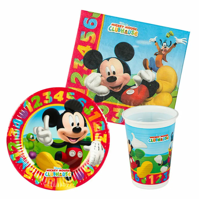 Комплект Празнични Артикули Mickey Mouse (6 броя)
