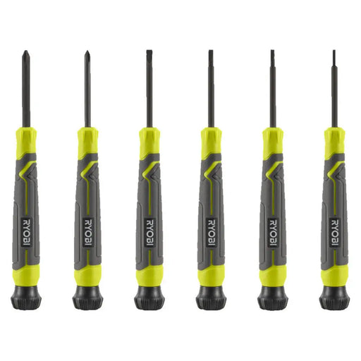 КОМПЛЕКТ ПРЕЦИЗНИ ОТВЕРТКИ 6 БРОЯ RYOBI