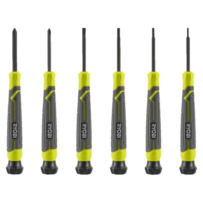 КОМПЛЕКТ ПРЕЦИЗНИ ОТВЕРТКИ 6 БРОЯ RYOBI