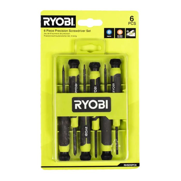 КОМПЛЕКТ ПРЕЦИЗНИ ОТВЕРТКИ 6 БРОЯ RYOBI