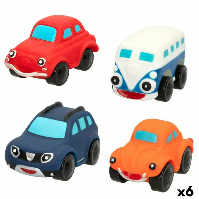 Комплект Превозни Средства Motor Town 4 Части 7,5 x 4,5 x 5