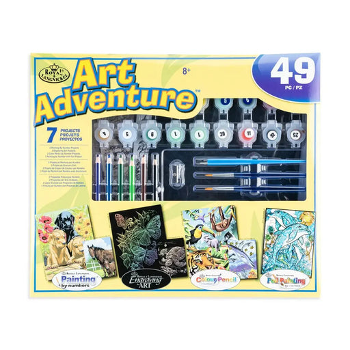 Комплект Рисуване по Числа Royal & Langnickel Art Adventure