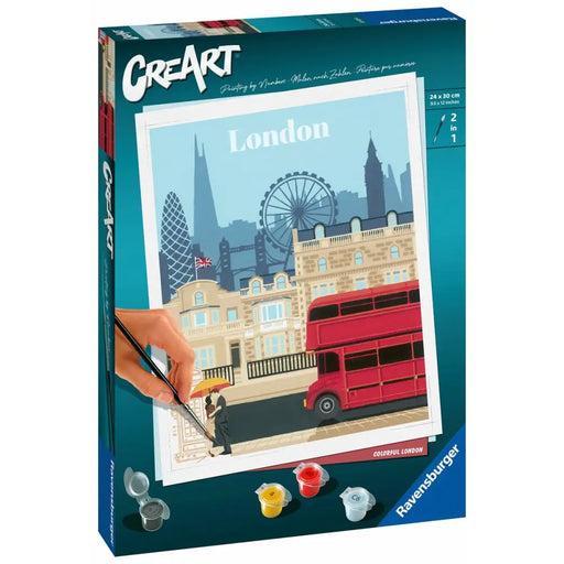 Комплект Рисуване по Числа Ravensburger London