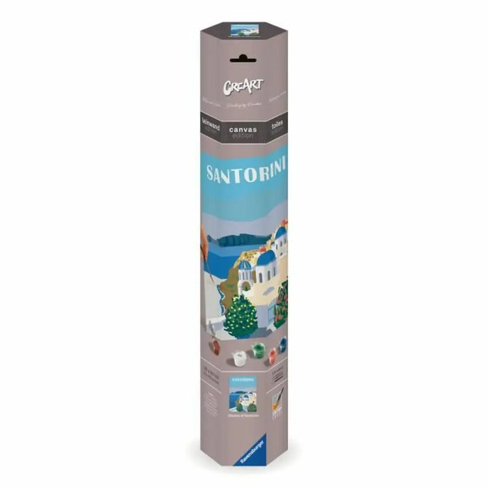 Комплект Рисуване по Числа Ravensburger Santorini 30 x 40 cm