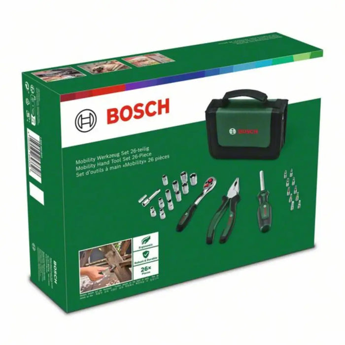 КОМПЛЕКТ РЪЧНИ ИНСТРУМЕНТИ 26Ч. BOSCH