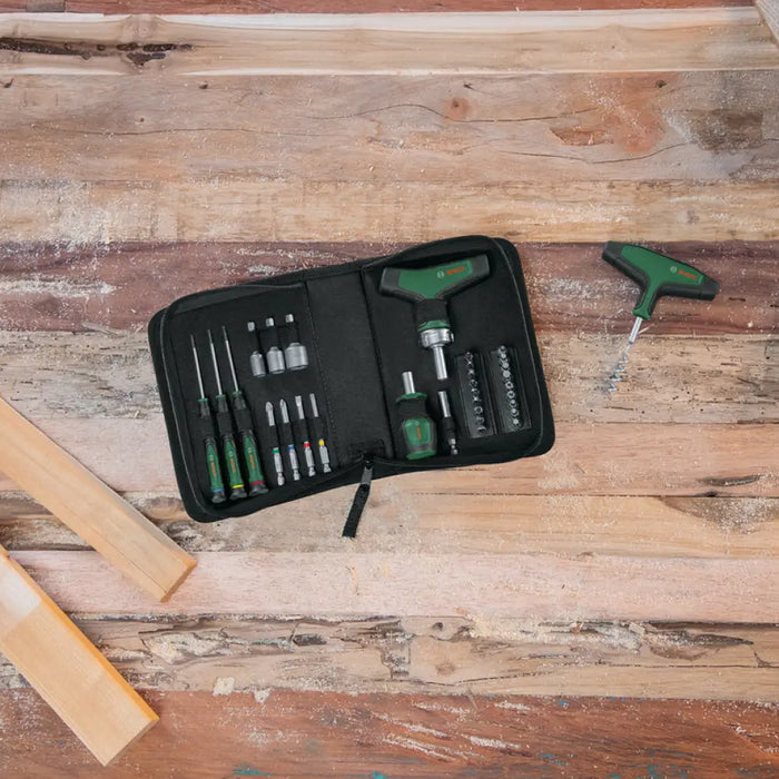 КОМПЛЕКТ РЪЧНИ ИНСТРУМЕНТИ BOSCH 33 ЧАСТИ