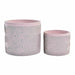 Комплект саксии DKD Home Decor Цимент 2 Части 2 броя (17 x