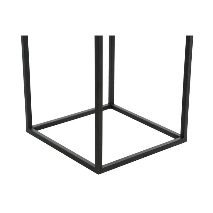 Комплект саксии DKD Home Decor 33 x 33 x 67 cm Черен Златен
