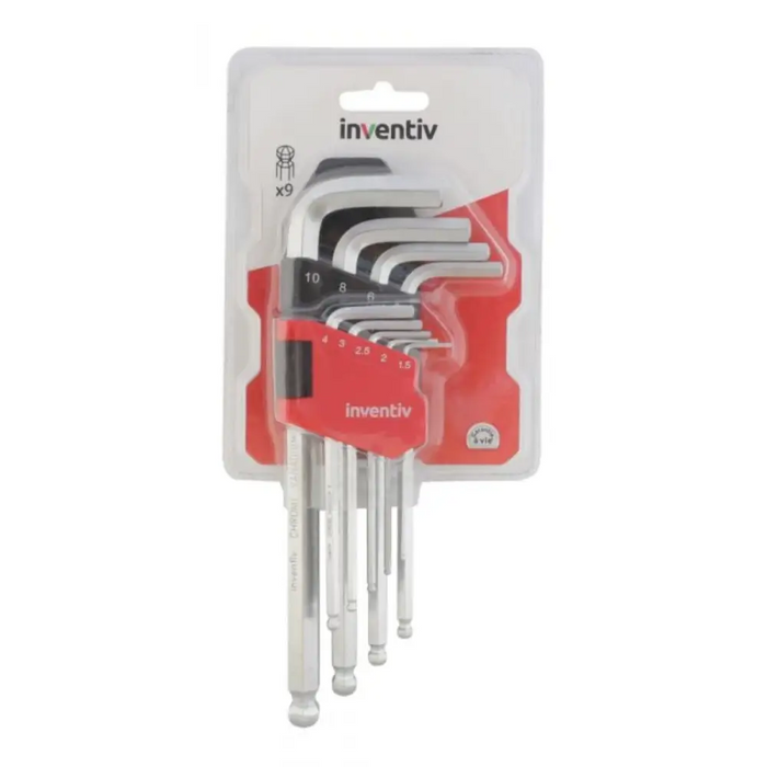 КОМПЛЕКТ ШЕСТОГРАМИ 1.5-10 9Ч. INVENTIV