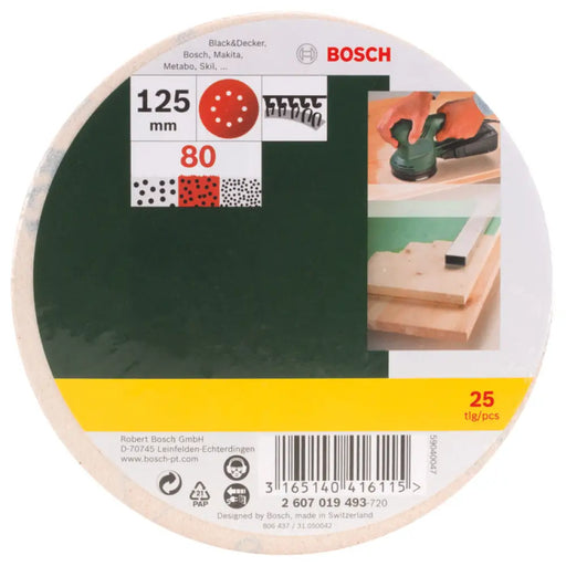 КОМПЛЕКТ ШКУРКИ 25 БР. BOSCH К 80