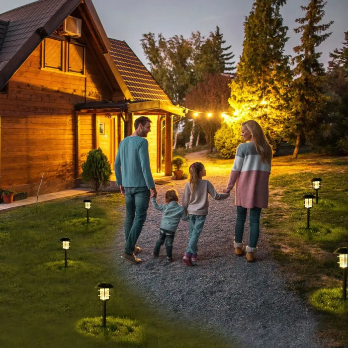 Комплект слънчеви градински колове Aktive 2 Части