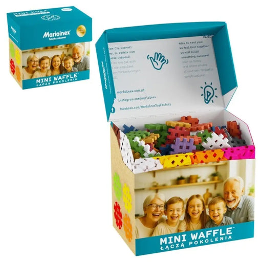 Комплект строителни блокчета MARIOINEX Mini Waffle