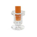 Комплект Свещи DKD Home Decor Сив Оранжев 2 x 2 x 20 cm 4