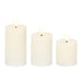 Комплект Свещи Lumineo Бял Сметана (3 броя)