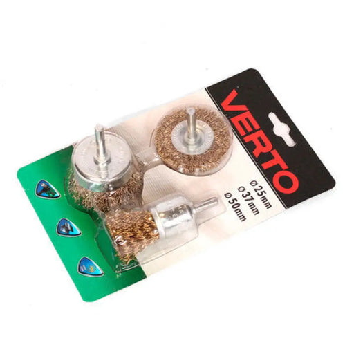 КОМПЛЕКТ ТЕЛЕНИ ЧЕТКИ 3 БР. VERTO