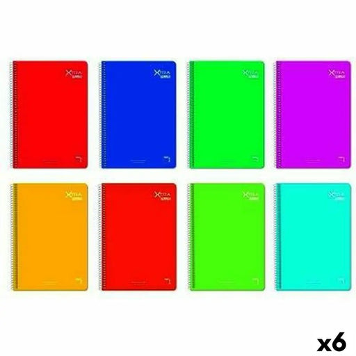 Комплект Тетрадки Pacsa XTRA Din A4 80 Листи 21,5 x 31,5 cm