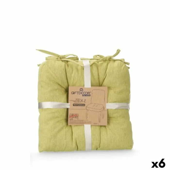 Комплект възглавници Gift Decor Зелен 40 x 40 x 7 cm 2