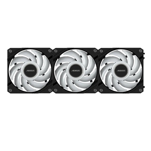 Комплект вентилатори GIGABYTE AORUS EZ CHAIN 120 Black