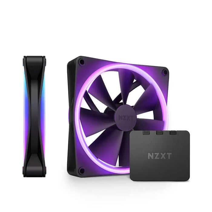 Комплект вентилатори NZXT F140 RGB Duo Black2бр RGB