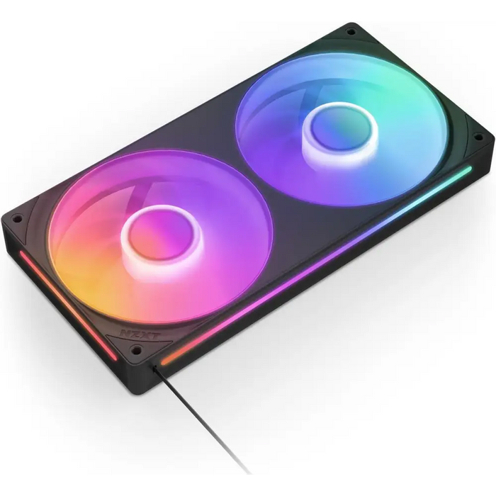 Комплект вентилатори NZXT F240 Black RGB Core