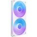 Комплект вентилатори NZXT F240 White RGB Core