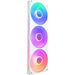 Комплект вентилатори NZXT F360 White RGB Core