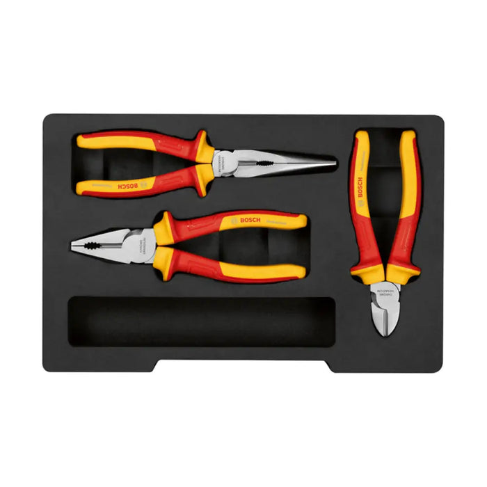 КОМПЛЕКТ ВИСОКОВОЛТОВИ КЛЕЩИ BOSCH PROFESSIONAL 3 БРОЯ