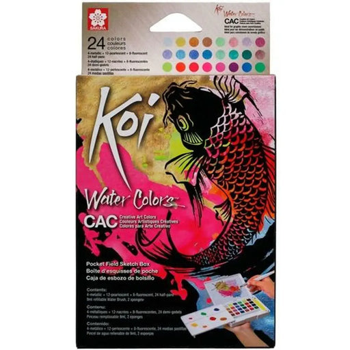 Комплект Водоразтворими Бои Talens Sakura Koi Water Colors
