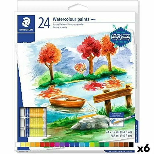 Комплект Водоразтворими Бои Staedtler Design Journey 6