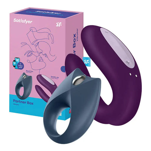 Комплект за двойки с приложение Satisfyer Partner Box 2