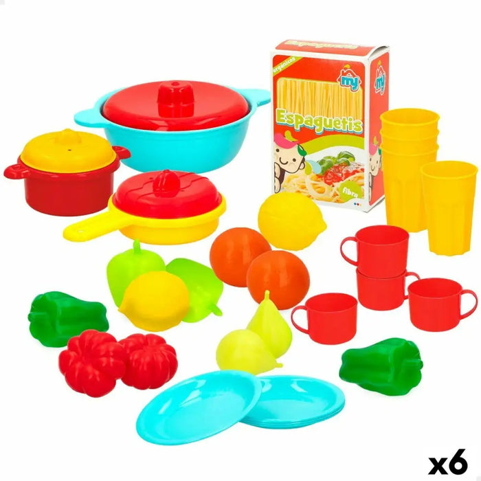 Комплект за Хранене Играчка Colorbaby Кухненски прибори