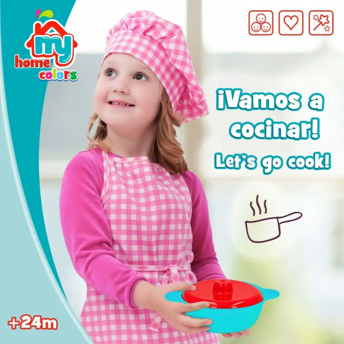 Комплект за Хранене Играчка Colorbaby Кухненски прибори