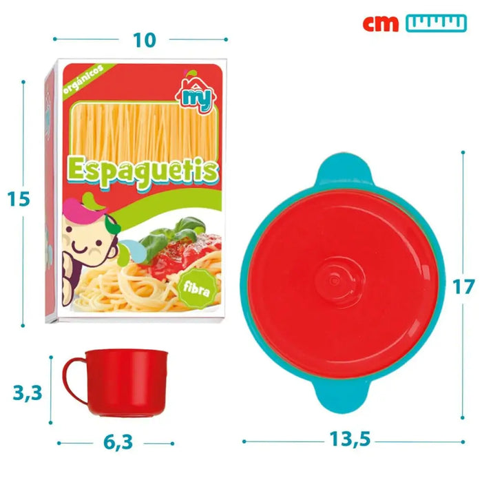 Комплект за Хранене Играчка Colorbaby Кухненски прибори