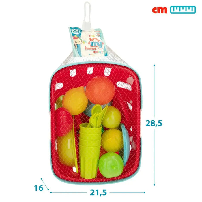 Комплект за Хранене Играчка Colorbaby Кухненски прибори