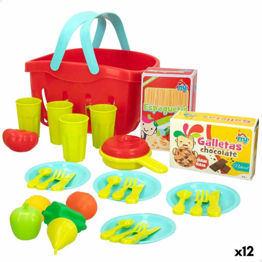 Комплект за Хранене Играчка Colorbaby Кухненски прибори