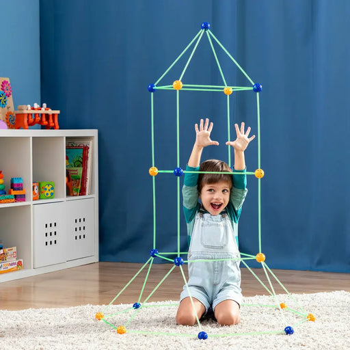 Комплект за Изграждане на Крепост за Деца Builkitt