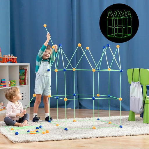 Комплект за Изграждане на Крепост за Деца Builkitt